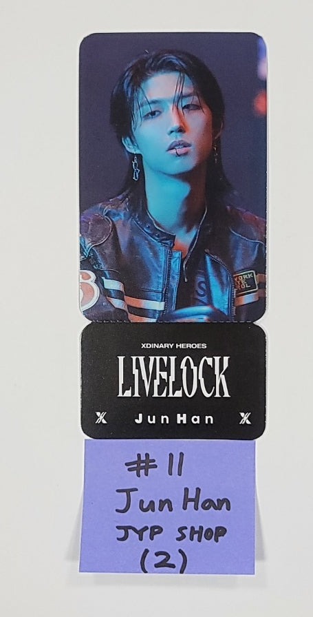 Xdinary Heroes "Livelock" - JYP Shop Pre-Order Benefit Photocard, Photo Ticket [23.10.13] - HALLYUSUPERSTORE