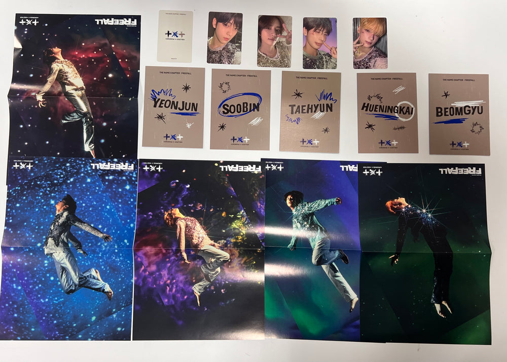 TXT "FREEFALL" - Official Photocard, Postcard [GRAVITY Ver.] [23.10.12] - HALLYUSUPERSTORE