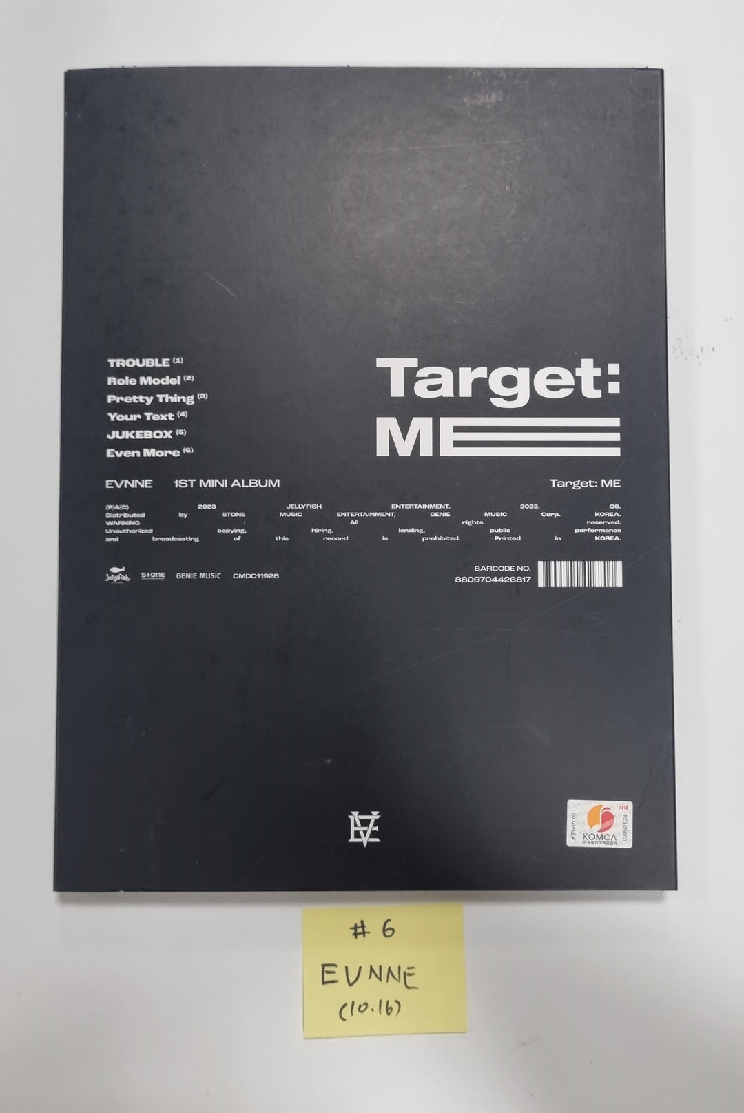 EPEX "Can We Surrender?", EVNNE "Target: ME", TEMPEST "폭풍 속으로", ONF "ONF" -  Hand Autographed(Signed) Promo Album [23.10.16] - HALLYUSUPERSTORE