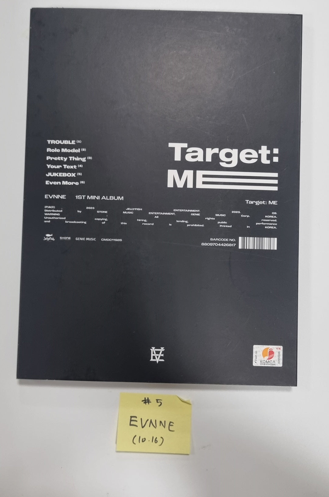 EPEX "Can We Surrender?", EVNNE "Target: ME", TEMPEST "폭풍 속으로", ONF "ONF" -  Hand Autographed(Signed) Promo Album [23.10.16] - HALLYUSUPERSTORE