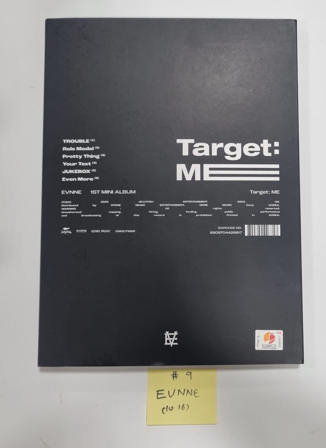EPEX "Can We Surrender?", EVNNE "Target: ME", TEMPEST "폭풍 속으로", ONF "ONF" -  Hand Autographed(Signed) Promo Album [23.10.16] - HALLYUSUPERSTORE