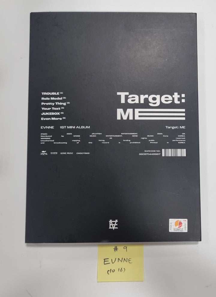 EPEX "Can We Surrender?", EVNNE "Target: ME", TEMPEST "폭풍 속으로", ONF "ONF" -  Hand Autographed(Signed) Promo Album [23.10.16] - HALLYUSUPERSTORE