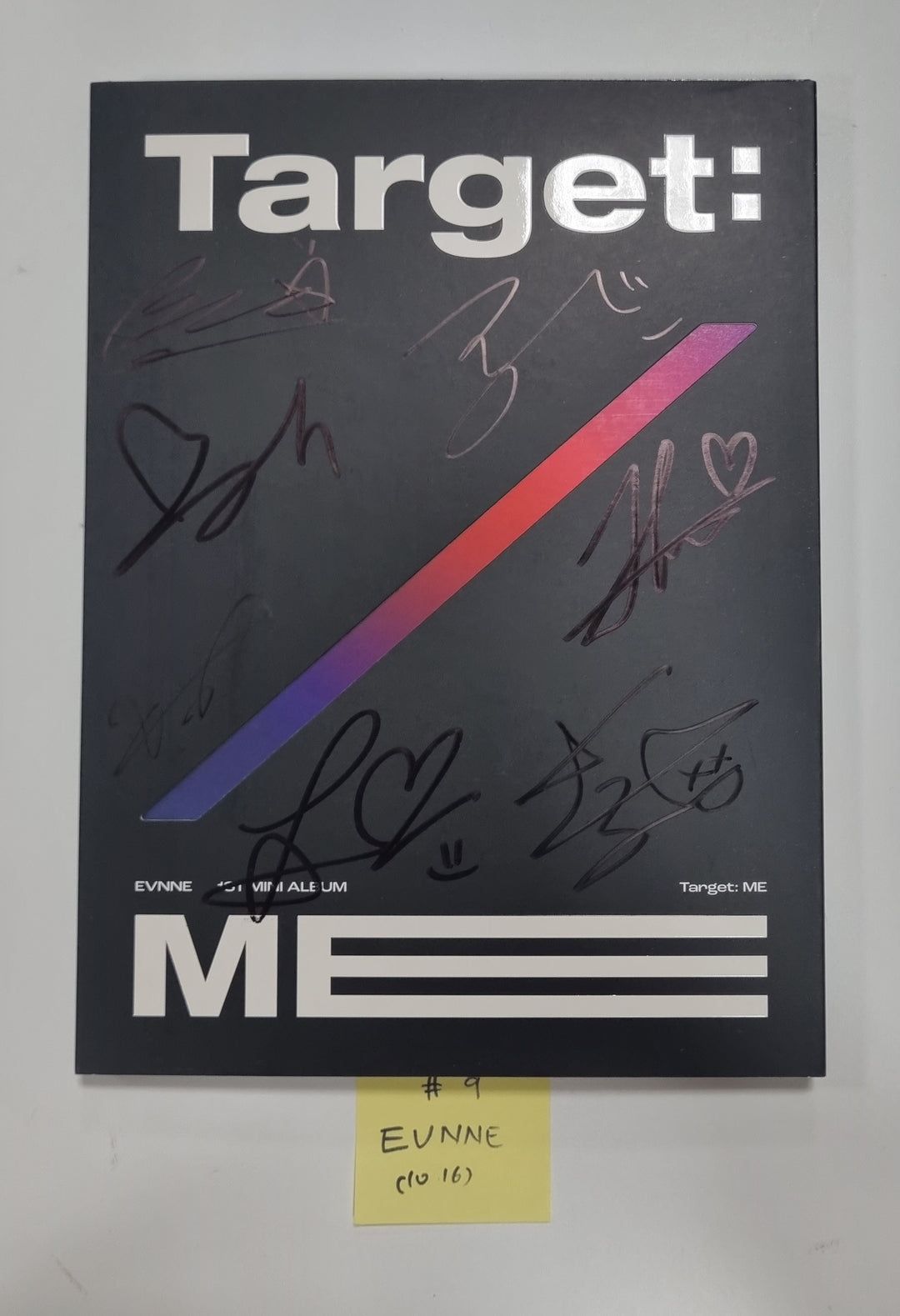 EPEX "Can We Surrender?", EVNNE "Target: ME", TEMPEST "폭풍 속으로", ONF "ONF" -  Hand Autographed(Signed) Promo Album [23.10.16] - HALLYUSUPERSTORE