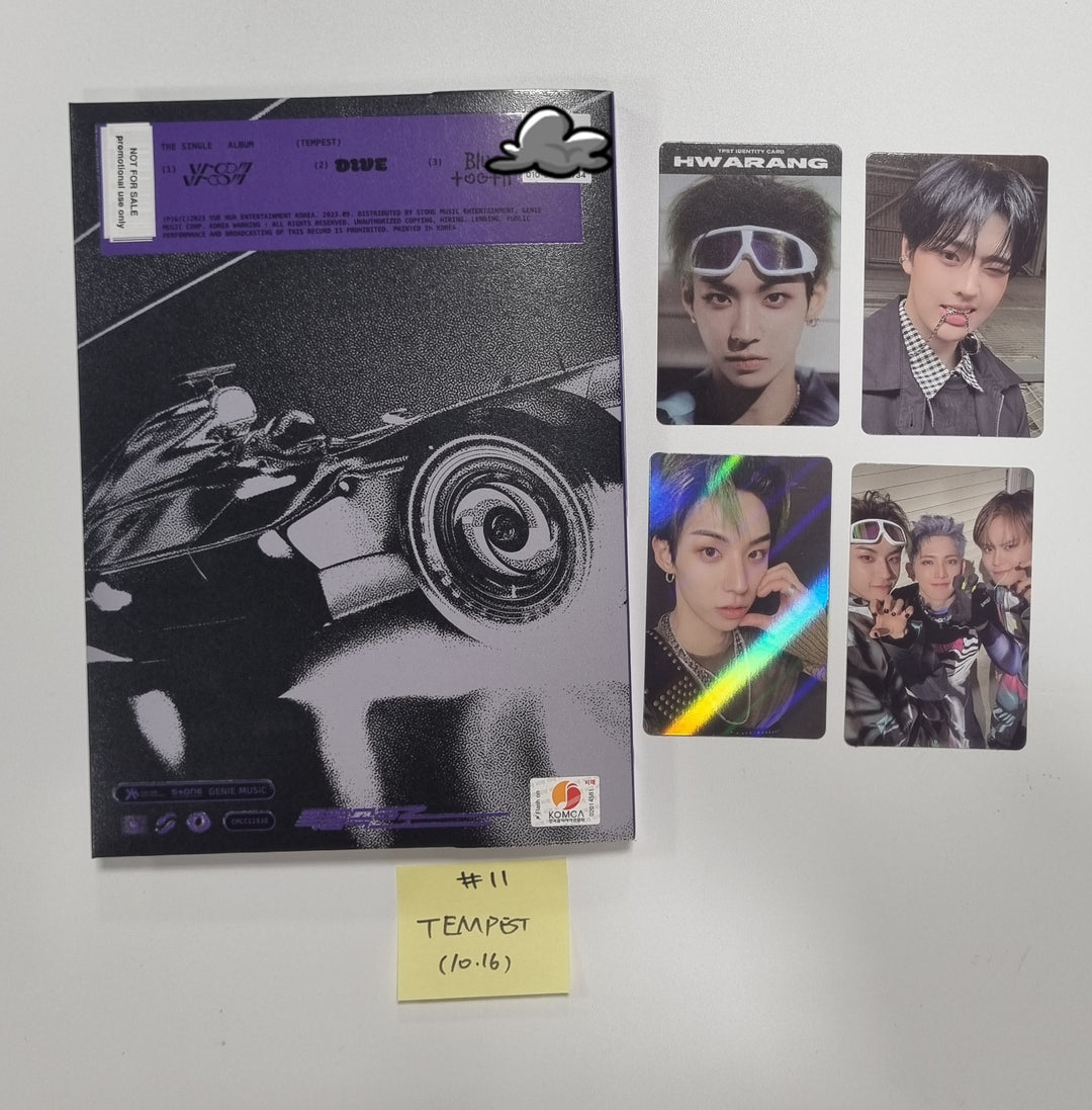 EPEX "Can We Surrender?", EVNNE "Target: ME", TEMPEST "폭풍 속으로", ONF "ONF" -  Hand Autographed(Signed) Promo Album [23.10.16] - HALLYUSUPERSTORE
