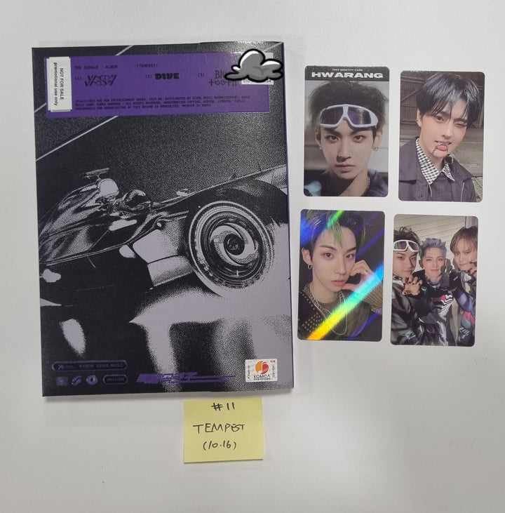 EPEX "Can We Surrender?", EVNNE "Target: ME", TEMPEST "폭풍 속으로", ONF "ONF" -  Hand Autographed(Signed) Promo Album [23.10.16] - HALLYUSUPERSTORE