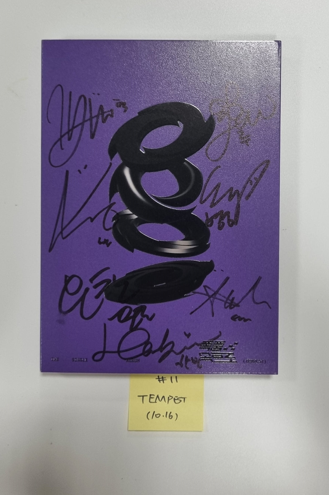 EPEX "Can We Surrender?", EVNNE "Target: ME", TEMPEST "폭풍 속으로", ONF "ONF" -  Hand Autographed(Signed) Promo Album [23.10.16] - HALLYUSUPERSTORE