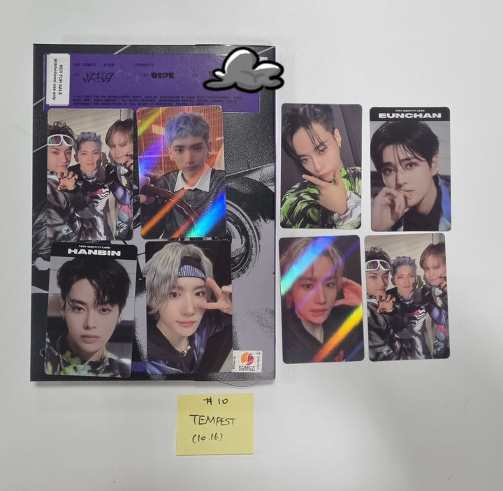 EPEX "Can We Surrender?", EVNNE "Target: ME", TEMPEST "폭풍 속으로", ONF "ONF" -  Hand Autographed(Signed) Promo Album [23.10.16] - HALLYUSUPERSTORE