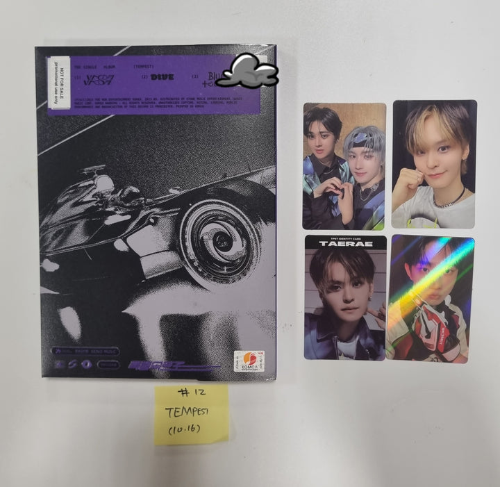 EPEX "Can We Surrender?", EVNNE "Target: ME", TEMPEST "폭풍 속으로", ONF "ONF" -  Hand Autographed(Signed) Promo Album [23.10.16] - HALLYUSUPERSTORE