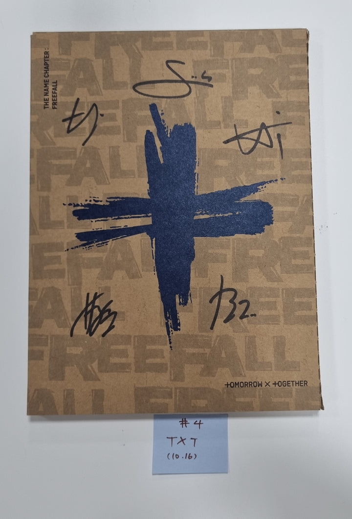 ZEROBASEONE "ZEROBASEONE", TXT "FREEFALL", NCT 127 "Fact Check", ONEUS "La Dolce Vita" - Hand Autographed(Signed) Promo Album [23.10.16] (Restocked 10/17) - HALLYUSUPERSTORE