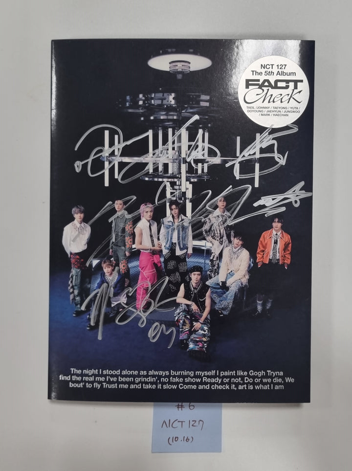 ZEROBASEONE "ZEROBASEONE", TXT "FREEFALL", NCT 127 "Fact Check", ONEUS "La Dolce Vita" - Hand Autographed(Signed) Promo Album [23.10.16] (Restocked 10/17) - HALLYUSUPERSTORE