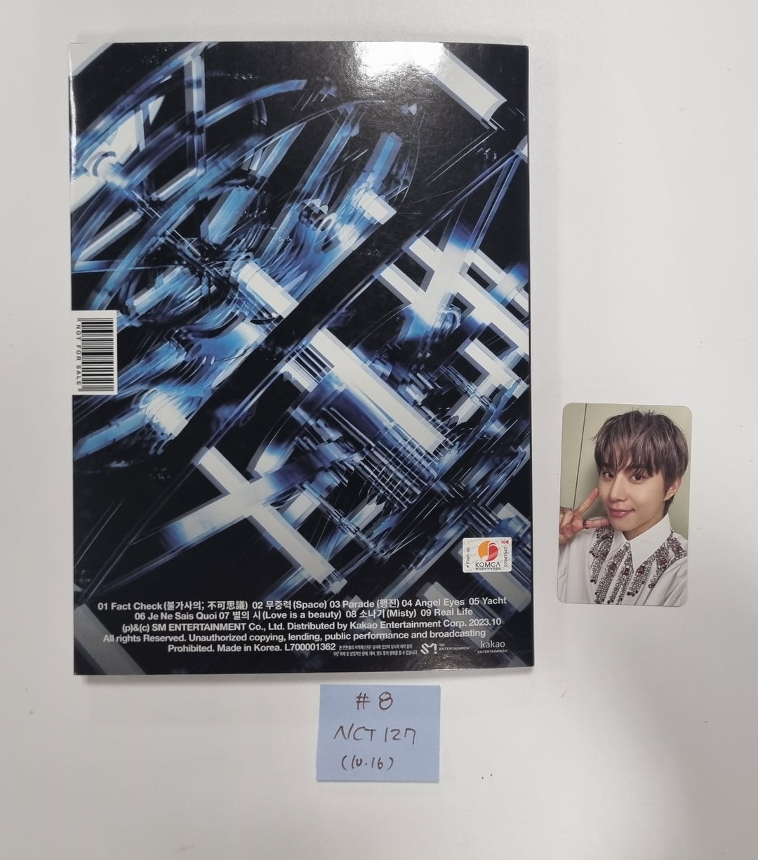 ZEROBASEONE "ZEROBASEONE", TXT "FREEFALL", NCT 127 "Fact Check", ONEUS "La Dolce Vita" - Hand Autographed(Signed) Promo Album [23.10.16] (Restocked 10/17) - HALLYUSUPERSTORE