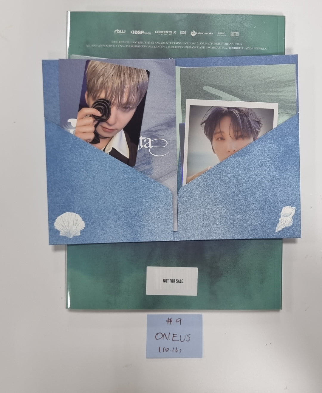 ZEROBASEONE "ZEROBASEONE", TXT "FREEFALL", NCT 127 "Fact Check", ONEUS "La Dolce Vita" - Hand Autographed(Signed) Promo Album [23.10.16] (Restocked 10/17) - HALLYUSUPERSTORE