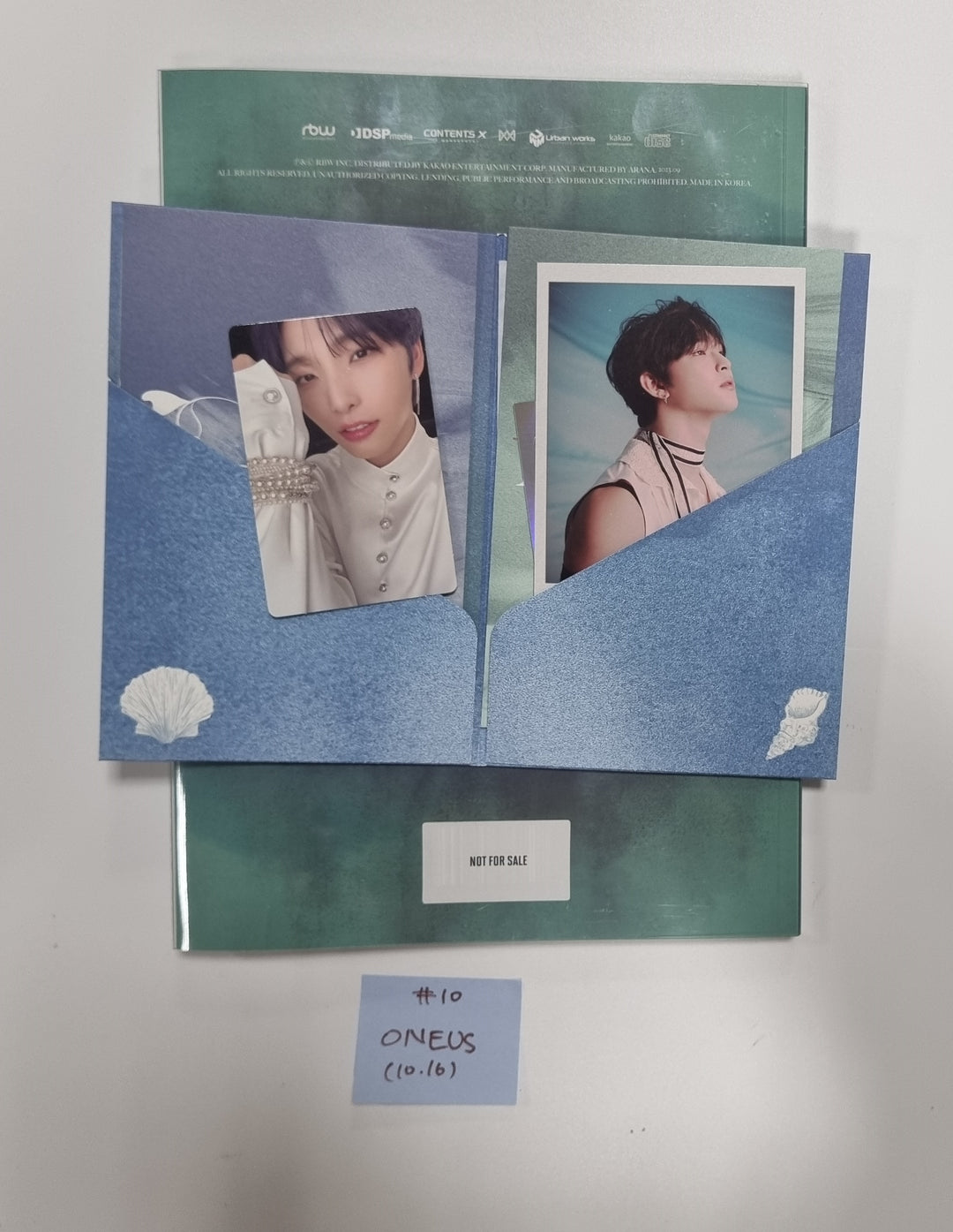 ZEROBASEONE "ZEROBASEONE", TXT "FREEFALL", NCT 127 "Fact Check", ONEUS "La Dolce Vita" - Hand Autographed(Signed) Promo Album [23.10.16] (Restocked 10/17) - HALLYUSUPERSTORE