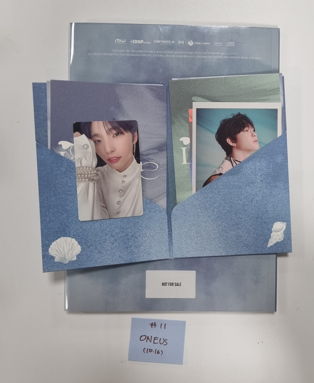 ZEROBASEONE "ZEROBASEONE", TXT "FREEFALL", NCT 127 "Fact Check", ONEUS "La Dolce Vita" - Hand Autographed(Signed) Promo Album [23.10.16] (Restocked 10/17) - HALLYUSUPERSTORE