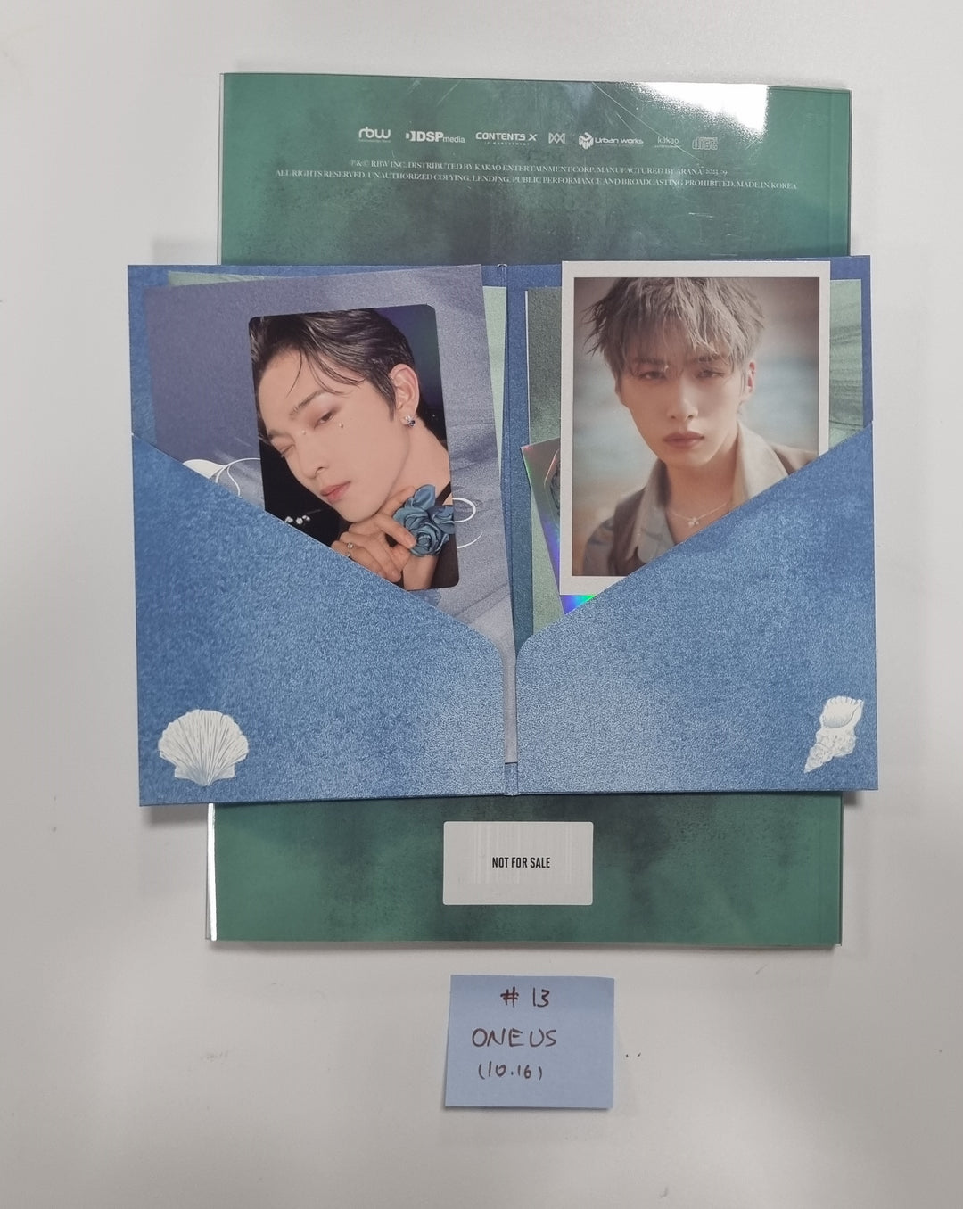 ZEROBASEONE "ZEROBASEONE", TXT "FREEFALL", NCT 127 "Fact Check", ONEUS "La Dolce Vita" - Hand Autographed(Signed) Promo Album [23.10.16] (Restocked 10/17) - HALLYUSUPERSTORE