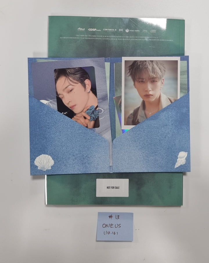 ZEROBASEONE "ZEROBASEONE", TXT "FREEFALL", NCT 127 "Fact Check", ONEUS "La Dolce Vita" - Hand Autographed(Signed) Promo Album [23.10.16] (Restocked 10/17) - HALLYUSUPERSTORE