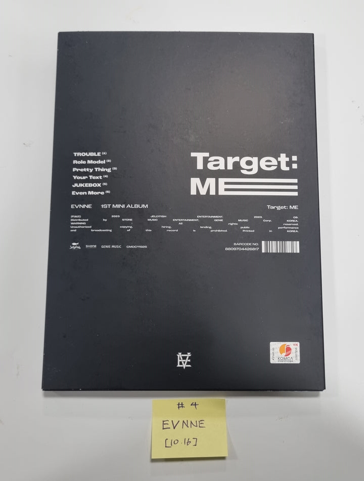EPEX "Can We Surrender?", EVNNE "Target: ME", TEMPEST "폭풍 속으로", ONF "ONF" -  Hand Autographed(Signed) Promo Album [23.10.16] - HALLYUSUPERSTORE