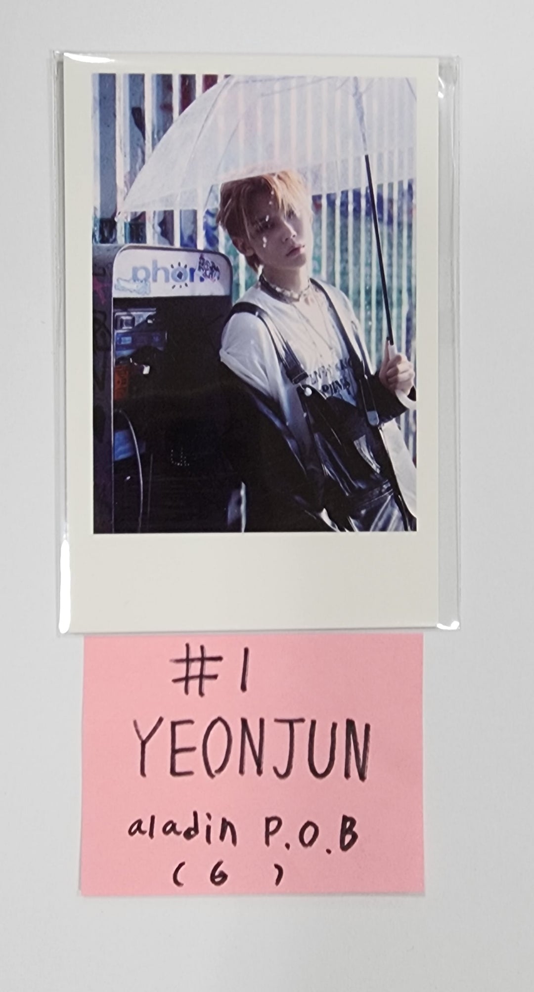 TXT "FREEFALL" - Aladin Pre-Order Benefit Polaroid Type Photocard [23.10.16] - HALLYUSUPERSTORE