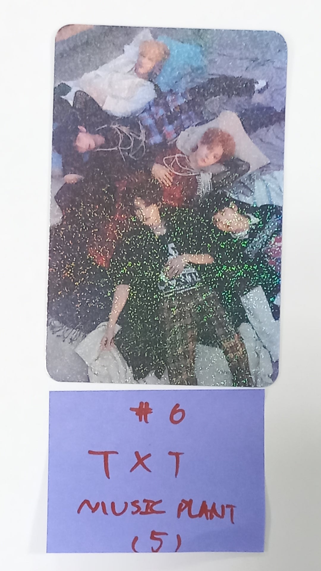 TXT "FREEFALL" - Music Plant Pre-Order Benefit Glitter Photocard [23.10.17] - HALLYUSUPERSTORE