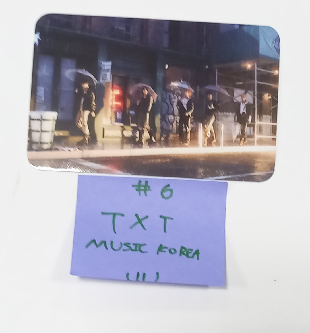 TXT "FREEFALL" - Music Korea Pre-Order Benefit Photocard [23.10.17] - HALLYUSUPERSTORE