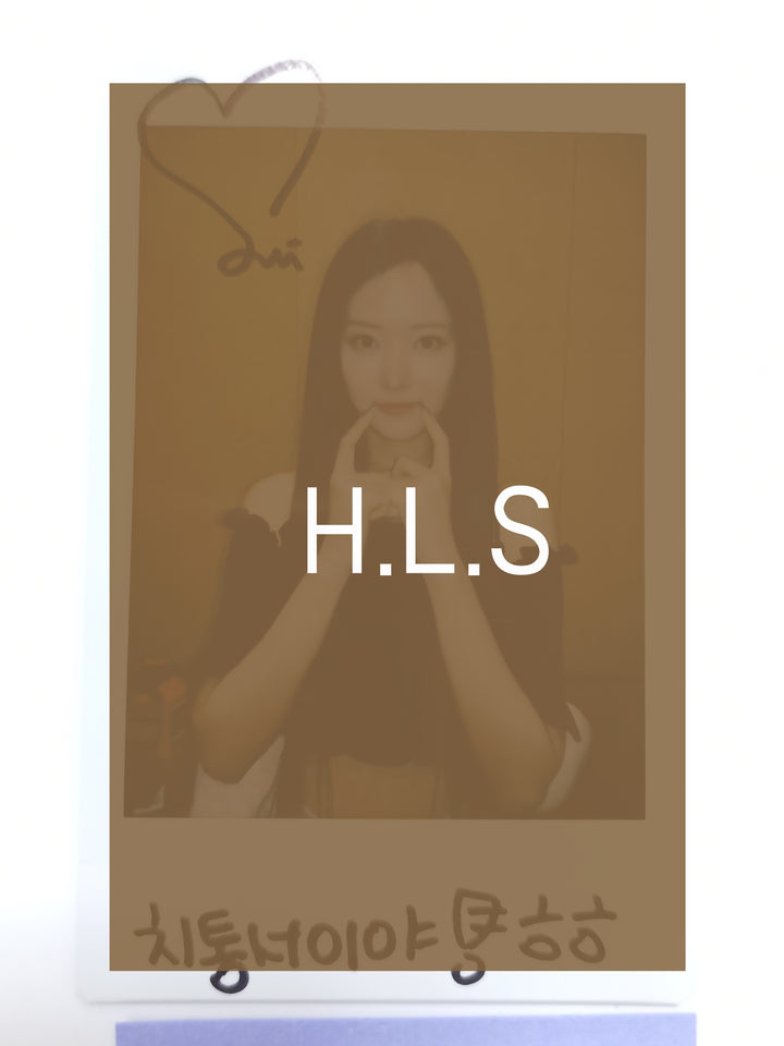 H1-KEY "Seoul Dreaming" - Hand Autographed(Signed) Polaroid, Lucky Draw Event Photocard [23.10.17] - HALLYUSUPERSTORE
