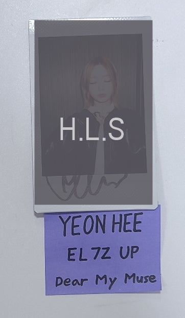 YEONHEE (Of EL7Z U+P) "7+UP" - Hand Autographed(Signed) Polaroid [23.10.17] - HALLYUSUPERSTORE