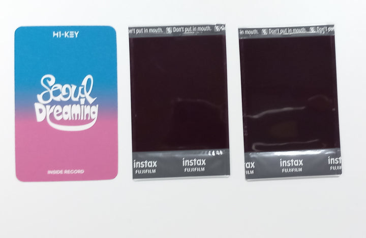 H1-KEY "Seoul Dreaming" - Hand Autographed(Signed) Polaroid, Lucky Draw Event Photocard [23.10.17] - HALLYUSUPERSTORE