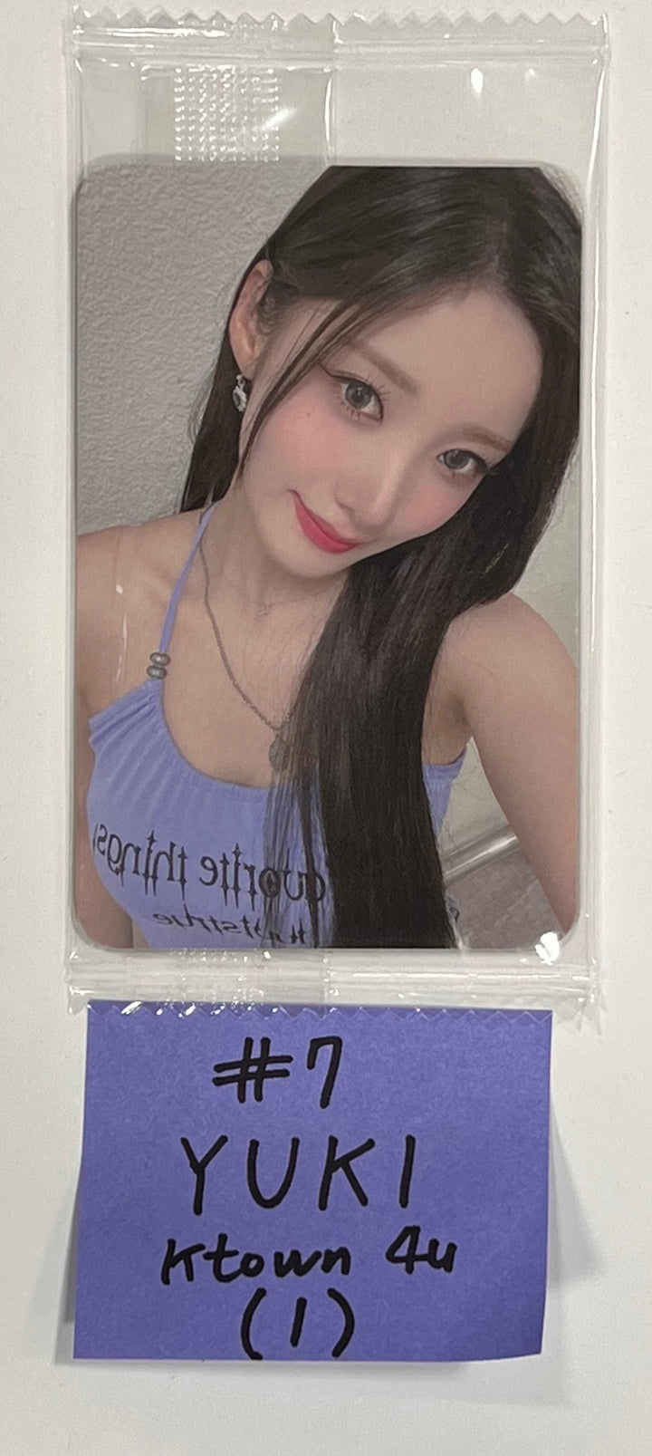 EL7Z U+P "7+UP" - Ktown4U Fansign Event Photocard [23.10.17] - HALLYUSUPERSTORE