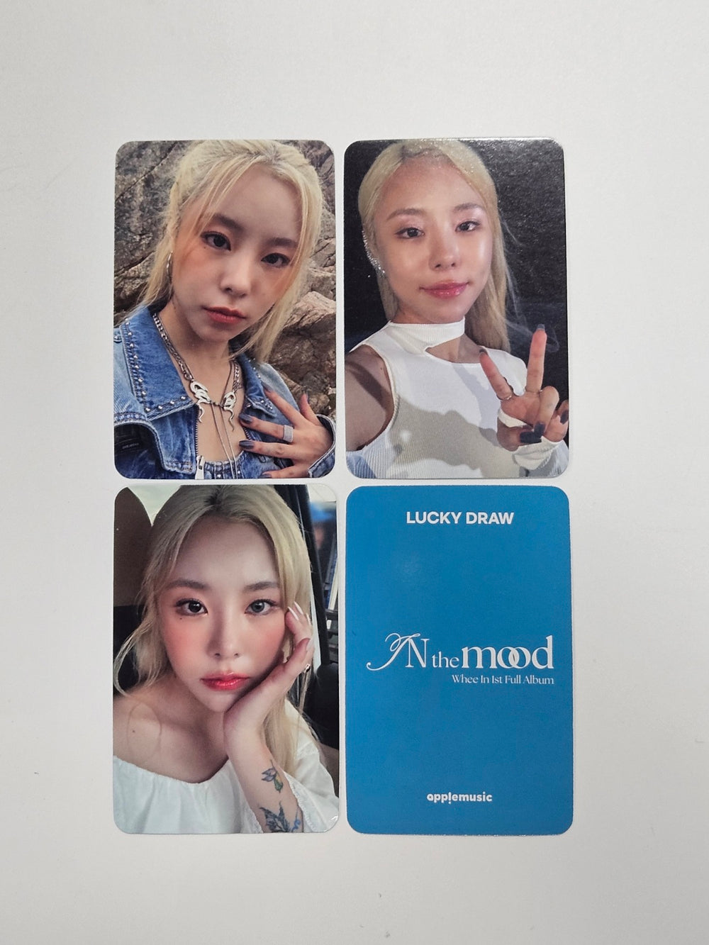 Whee In (Of Mamamoo) "IN the mood" - Apple Music Lucky Draw Event Photocard [23.10.18] - HALLYUSUPERSTORE