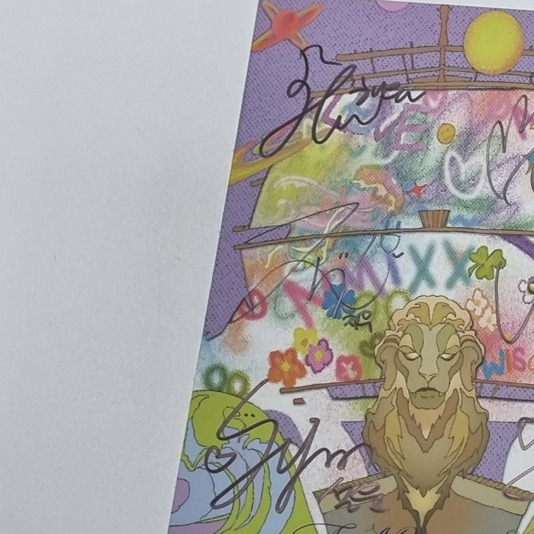 NMIXX "A Midsummer NMIXX’s Dream" - Hand Autographed(Signed) Postcard [23.10.18] - HALLYUSUPERSTORE