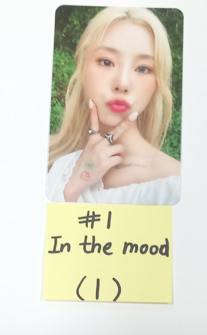 Whee In (Of Mamamoo) "IN the mood" - Official Photocard, Mini Poster [23.10.18] - HALLYUSUPERSTORE