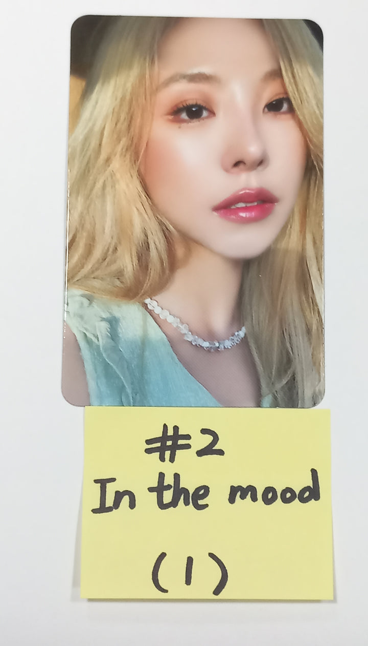 Whee In (Of Mamamoo) "IN the mood" - Official Photocard, Mini Poster [23.10.18] - HALLYUSUPERSTORE