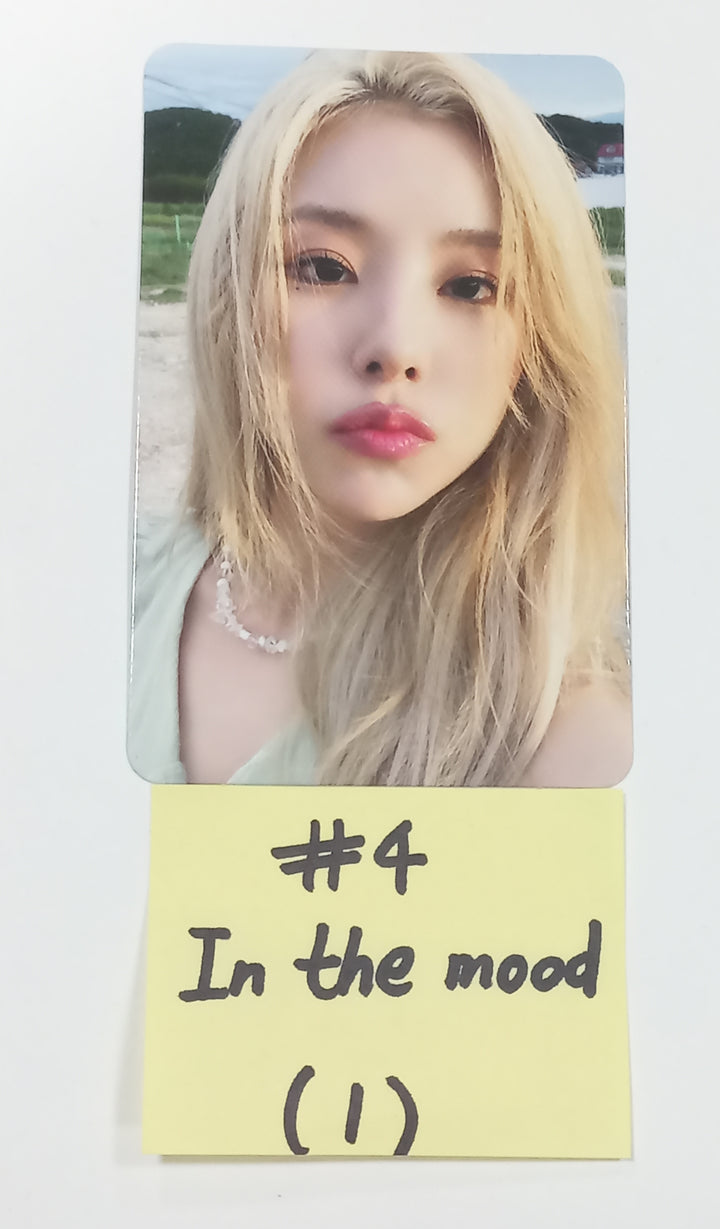 Whee In (Of Mamamoo) "IN the mood" - Official Photocard, Mini Poster [23.10.18] - HALLYUSUPERSTORE