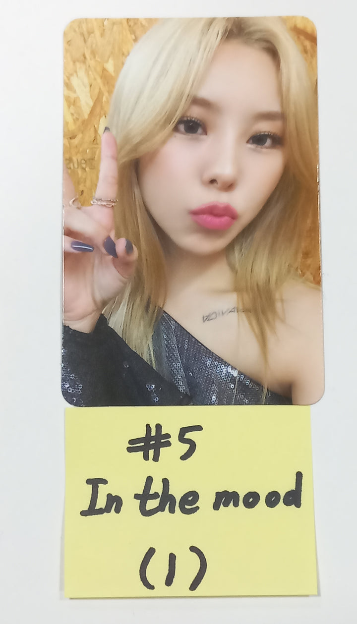 Whee In (Of Mamamoo) "IN the mood" - Official Photocard, Mini Poster [23.10.18] - HALLYUSUPERSTORE