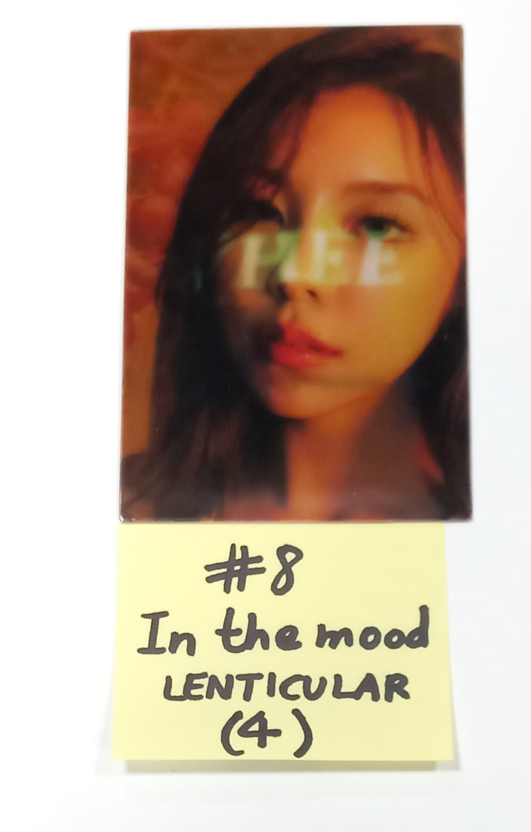 Whee In (Of Mamamoo) "IN the mood" - Official Photocard, Mini Poster [23.10.18] - HALLYUSUPERSTORE