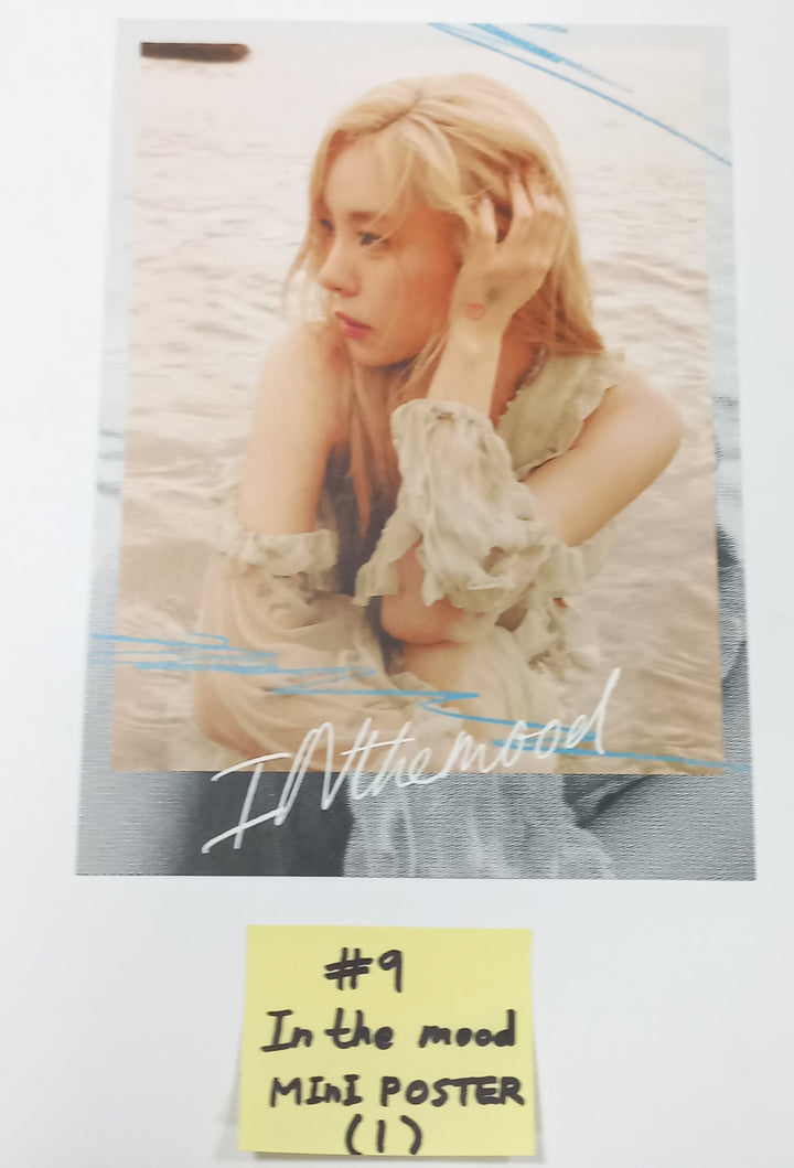 Whee In (Of Mamamoo) "IN the mood" - Official Photocard, Mini Poster [23.10.18] - HALLYUSUPERSTORE