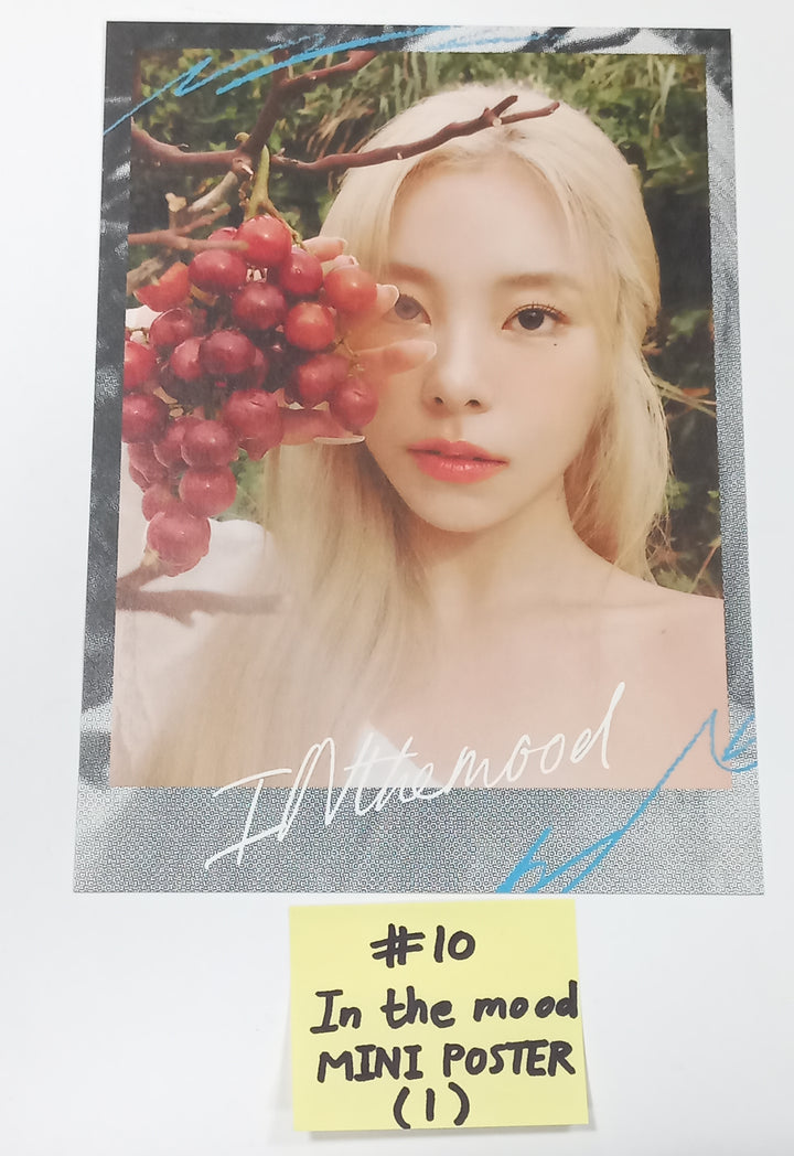 Whee In (Of Mamamoo) "IN the mood" - Official Photocard, Mini Poster [23.10.18] - HALLYUSUPERSTORE