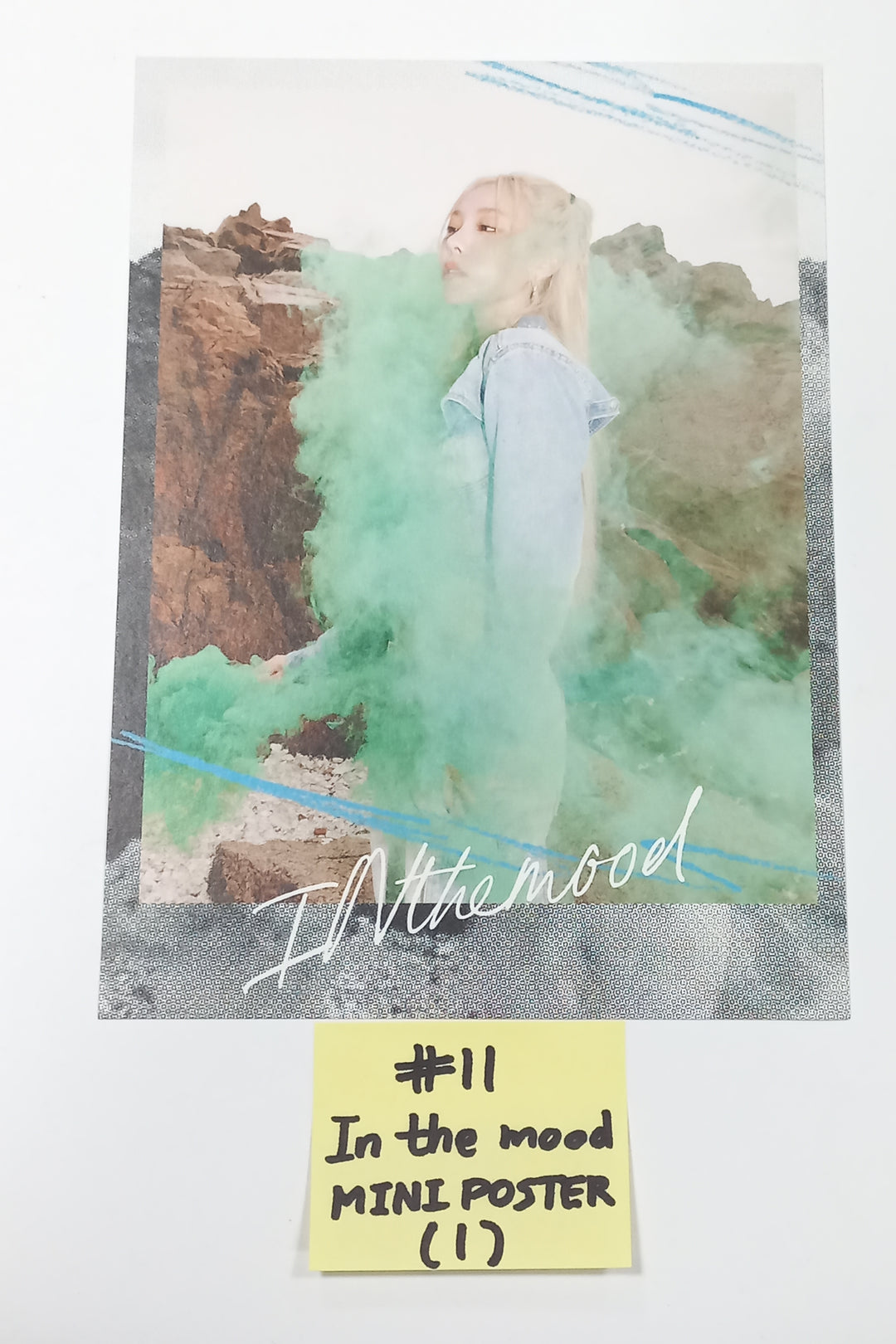 Whee In (Of Mamamoo) "IN the mood" - Official Photocard, Mini Poster [23.10.18] - HALLYUSUPERSTORE