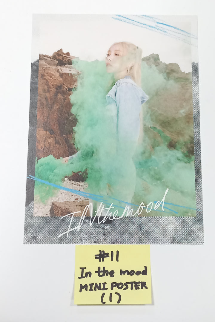 Whee In (Of Mamamoo) "IN the mood" - Official Photocard, Mini Poster [23.10.18] - HALLYUSUPERSTORE