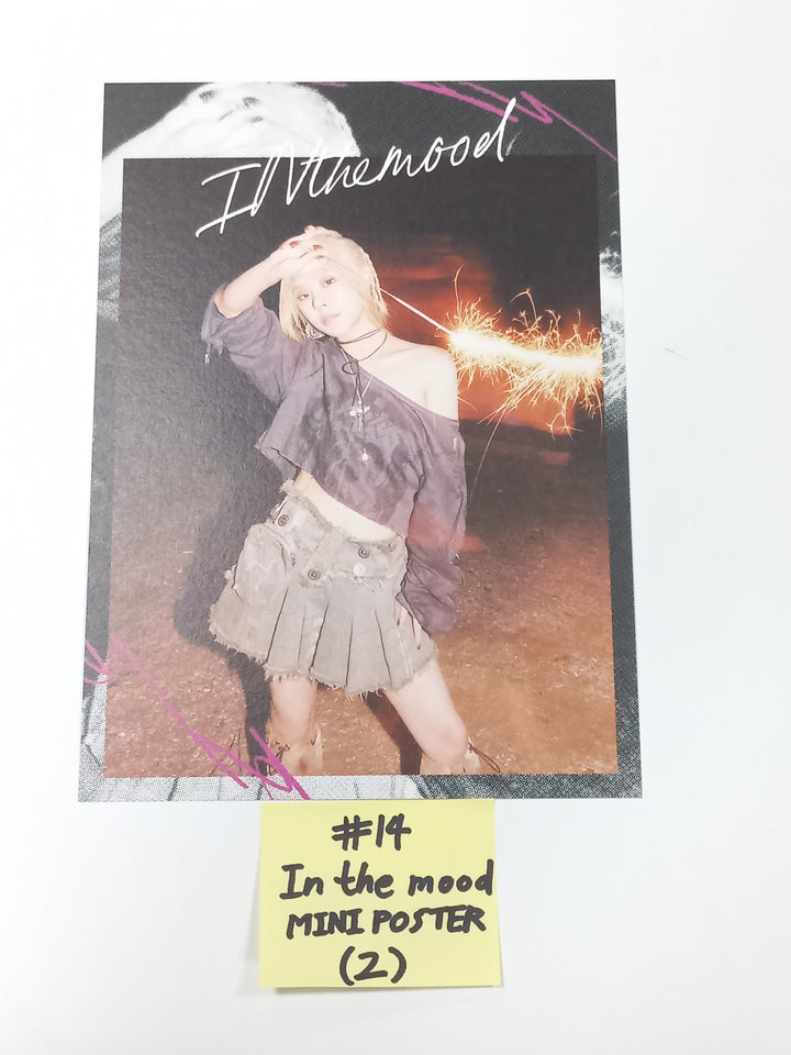Whee In (Of Mamamoo) "IN the mood" - Official Photocard, Mini Poster [23.10.18] - HALLYUSUPERSTORE