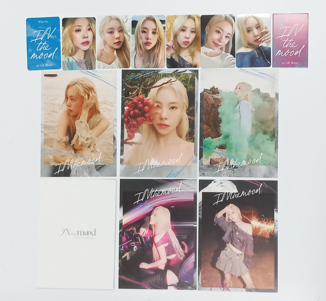 Whee In (Of Mamamoo) "IN the mood" - Official Photocard, Mini Poster [23.10.18] - HALLYUSUPERSTORE
