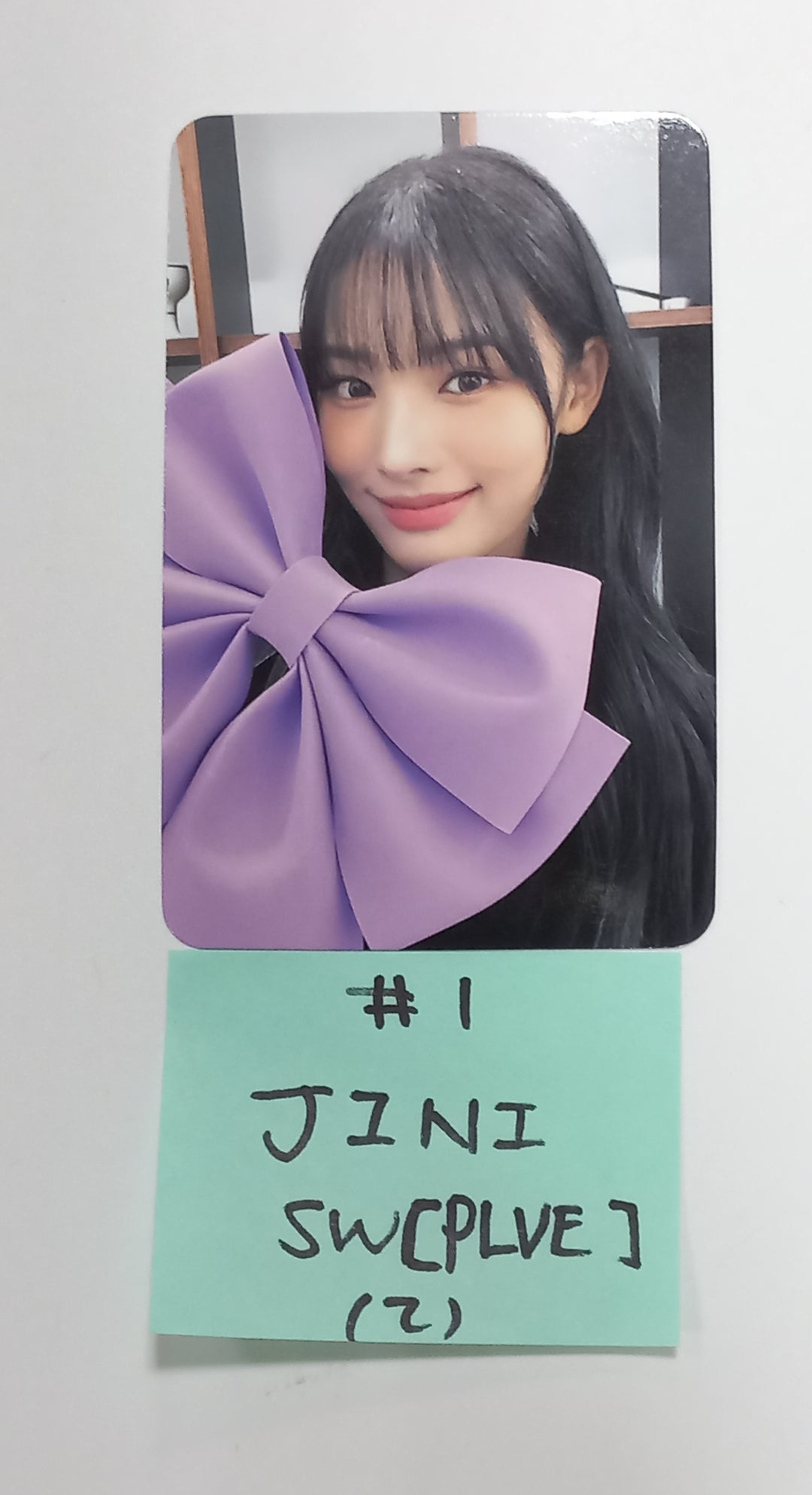 JINI "An Iron Hand In A Velvet Glove" - Soundwave Fansign Event Photocard [PLVE Ver.] [23.10.18] - HALLYUSUPERSTORE