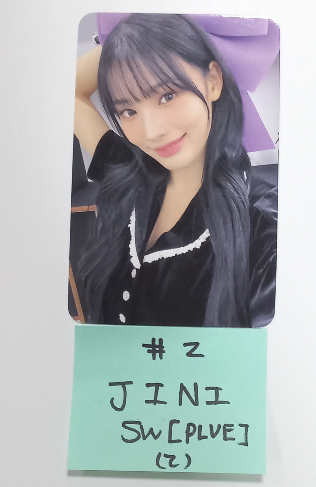 JINI "An Iron Hand In A Velvet Glove" - Soundwave Fansign Event Photocard [PLVE Ver.] [23.10.18] - HALLYUSUPERSTORE