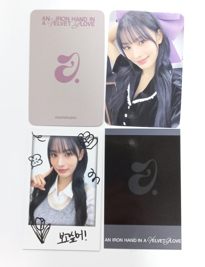 JINI "An Iron Hand In A Velvet Glove" - Soundwave Fansign Event Photocard [PLVE Ver.] [23.10.18] - HALLYUSUPERSTORE