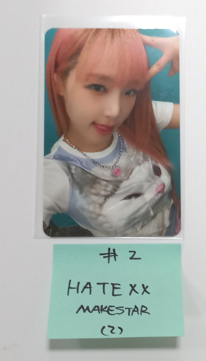 Yena "HATE XX" - Makestar Fansign Event Photocard Round 3 [Poca Ver.] [23.10.18] - HALLYUSUPERSTORE