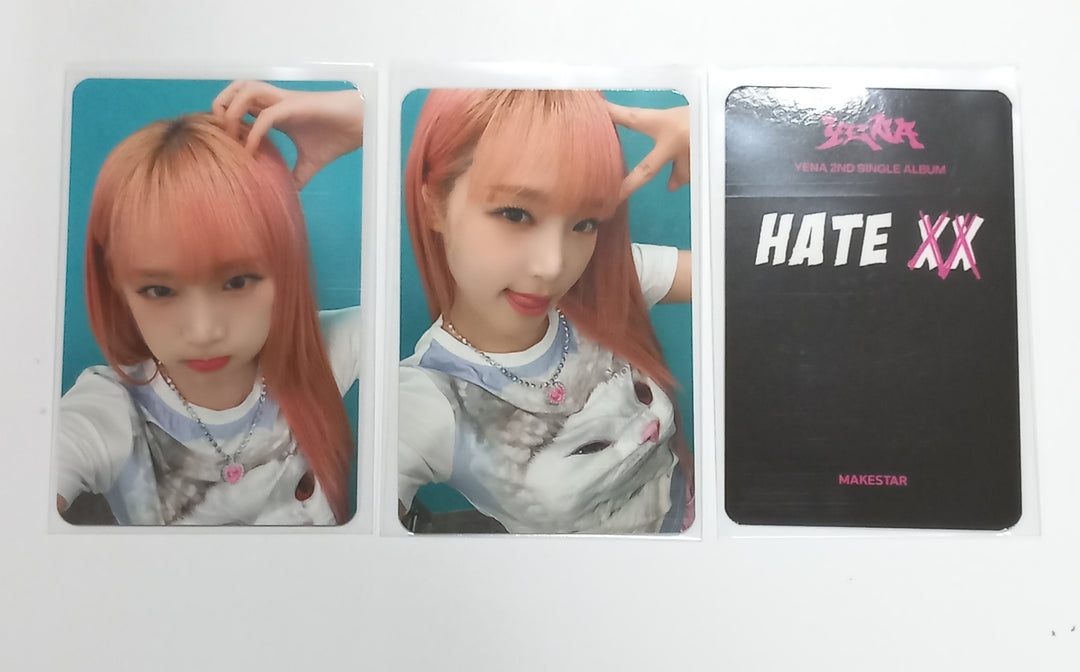 Yena "HATE XX" - Makestar Fansign Event Photocard Round 3 [Poca Ver.] [23.10.18] - HALLYUSUPERSTORE