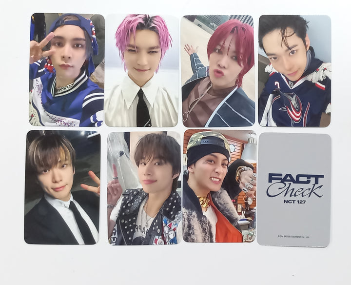 NCT 127 "Fact Check" - Apple Music Lucky Draw Event Photocard [23.10.18] - HALLYUSUPERSTORE