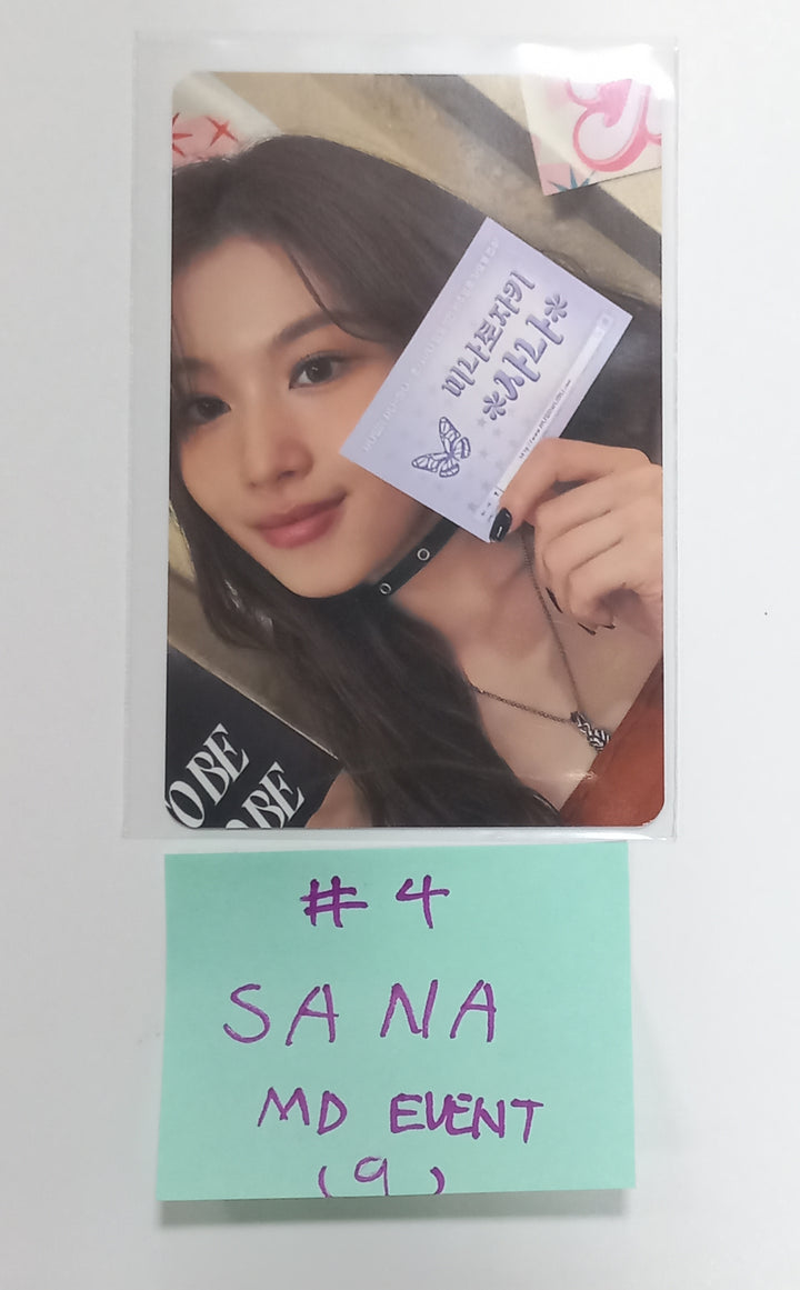 TWICE "Twice Records" 8th Anniversary - Pop-Up Store MD Event Photocard [23.10.18] - HALLYUSUPERSTORE