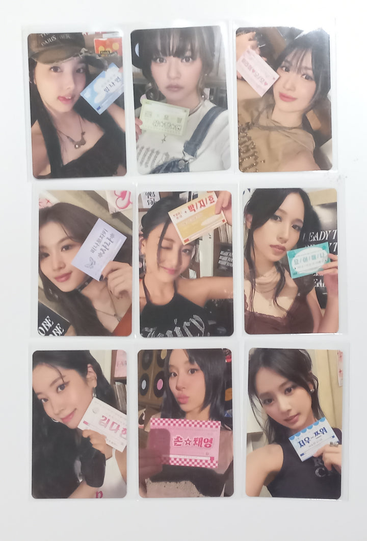 TWICE "Twice Records" 8th Anniversary - Pop-Up Store MD Event Photocard [23.10.18] - HALLYUSUPERSTORE