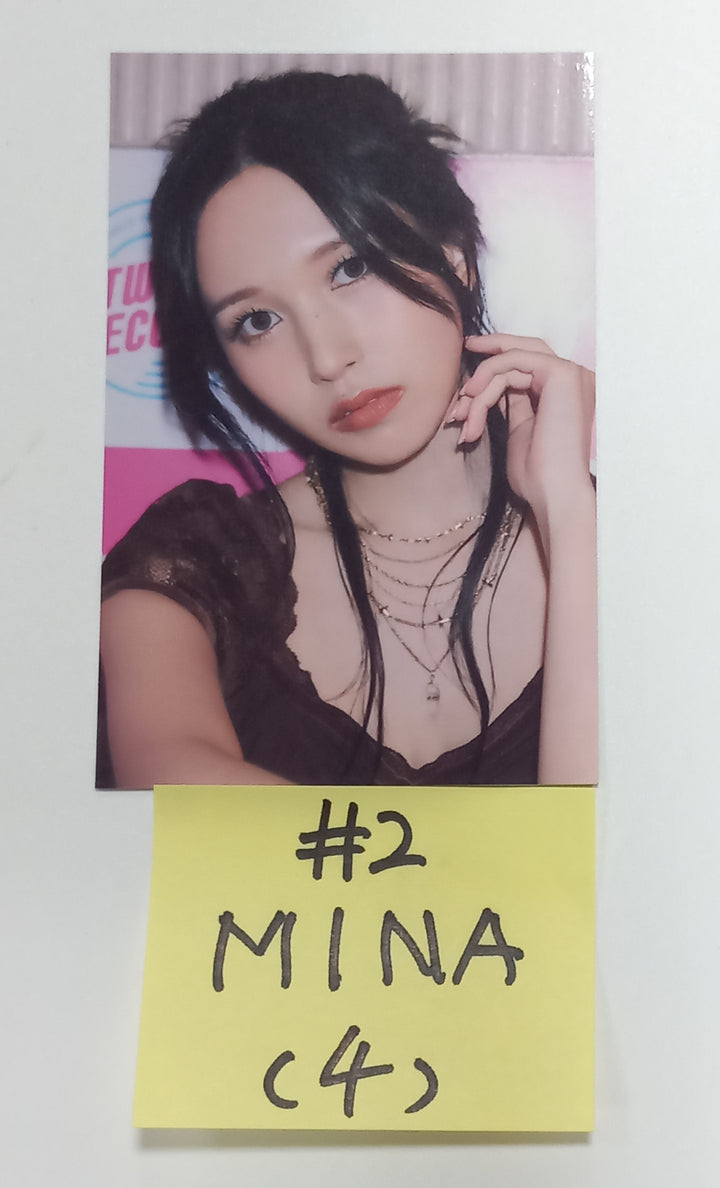 TWICE "Twice Records" 8th Anniversary - Pop-Up Store  Official Trading Photocard (2) [23.10.18] - HALLYUSUPERSTORE